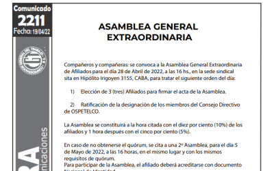 Comunicado 2211