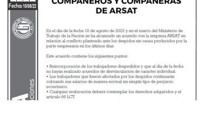Comunicado 2222