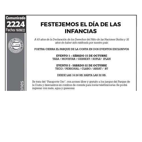 Comunicado 2224