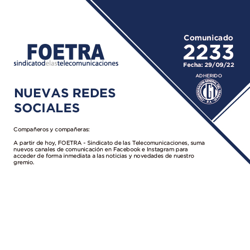 Comunicado 2233