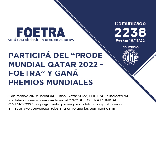 Comunicado 2238