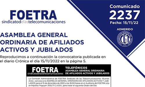 Comunicado 2237