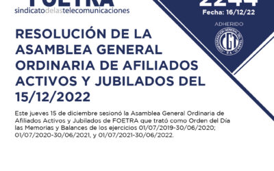 Comunicado 2244