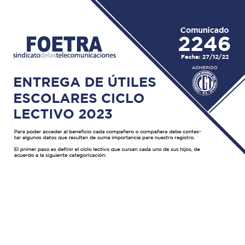 Comunicado 2246