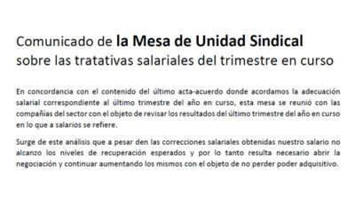 Comunicado MUS