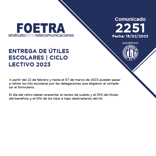 Comunicado 2251