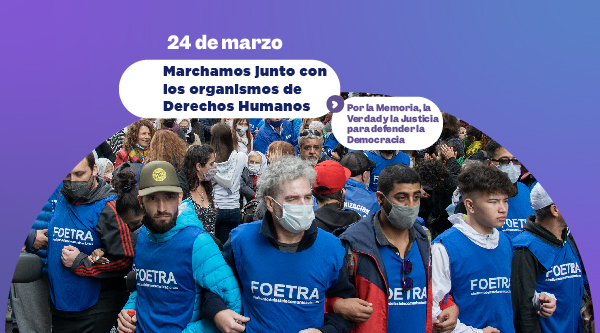 Marchamos con la bandera de nuestros compañeros/as desaparecidos