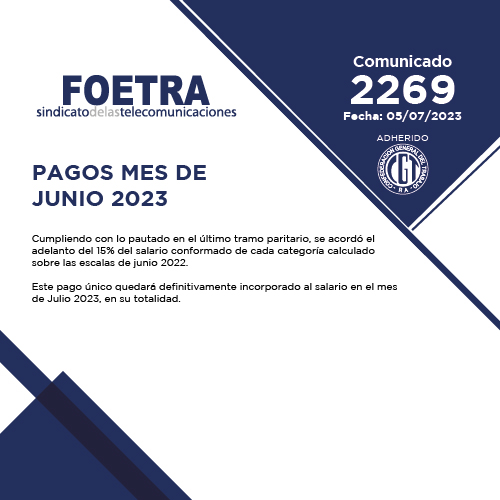 Comunicado 2269