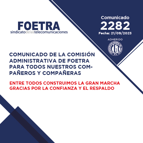 Comunicado 2282