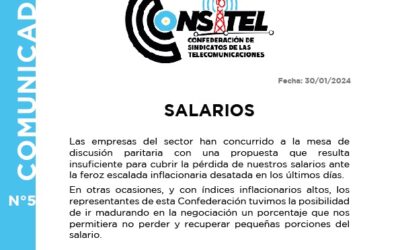 Comunicado de la CONSITEL