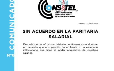 Comunicado de la CONSITEL