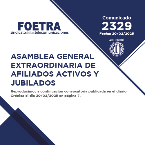Comunicado 2329