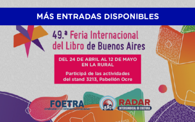 Por cupos agotados, nuevo canal habilitado para solicitar tu entrada gratuita