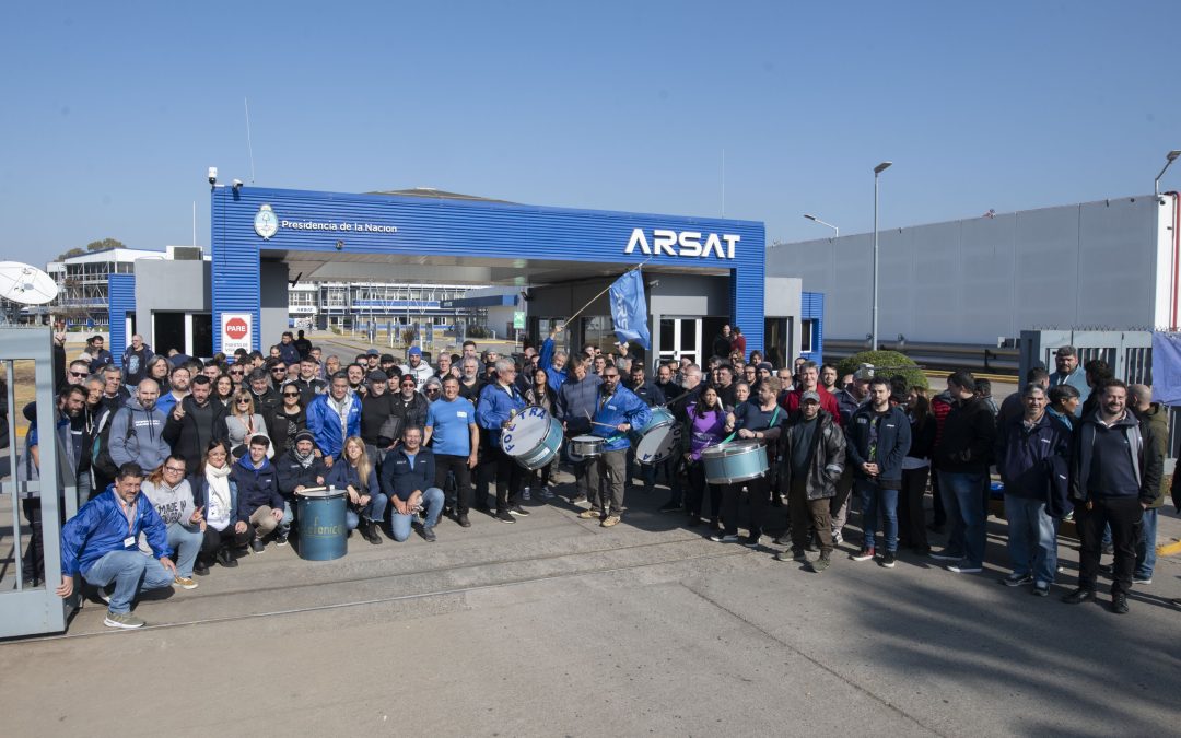 Jornada de lucha en Arsat