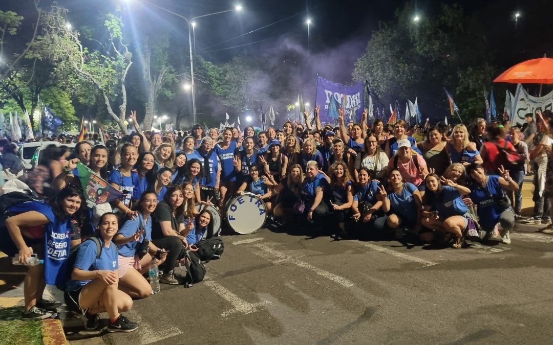 La marea feminista tronó fuerte en Corrientes