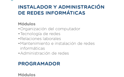 Cursos gratuitos en el CFP N°22