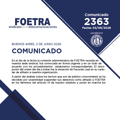 Comunicado 2363