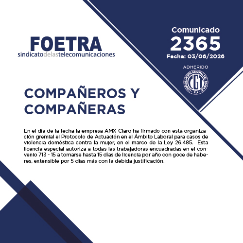 Comunicado 2365