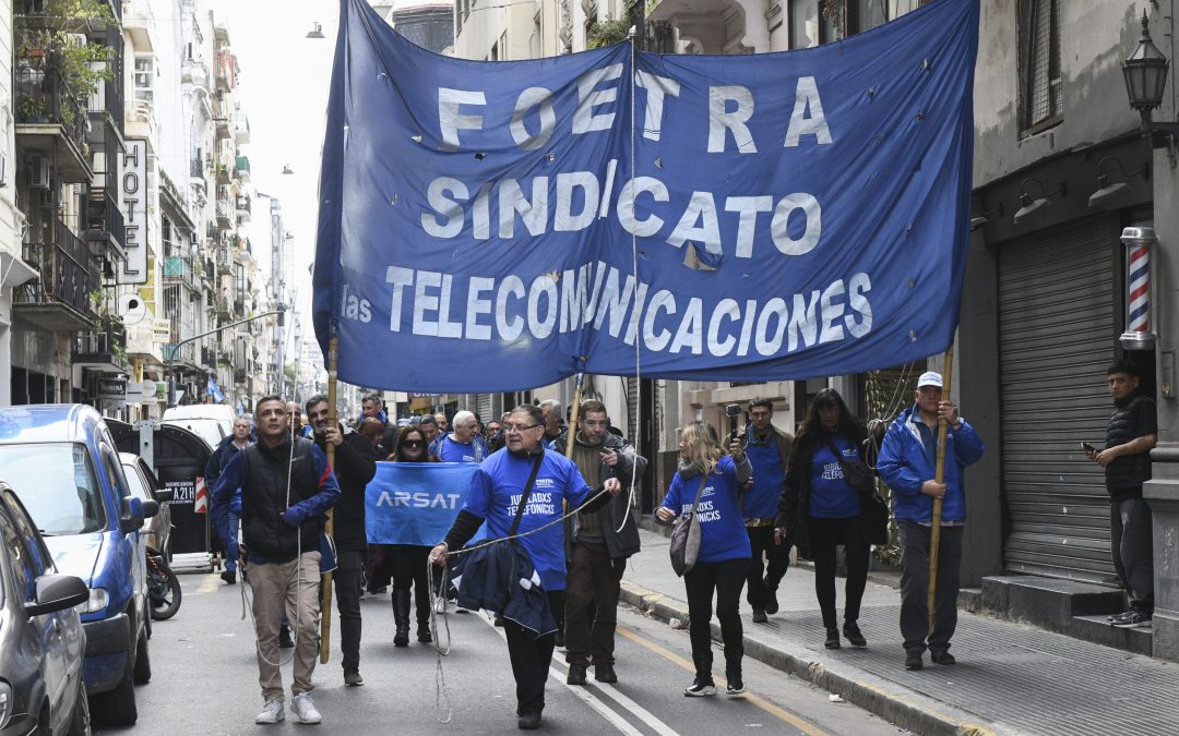 Marcha en apoyo a los jubilados