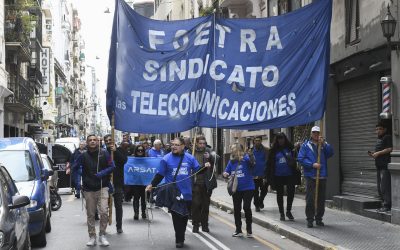 Marcha en apoyo a los jubilados